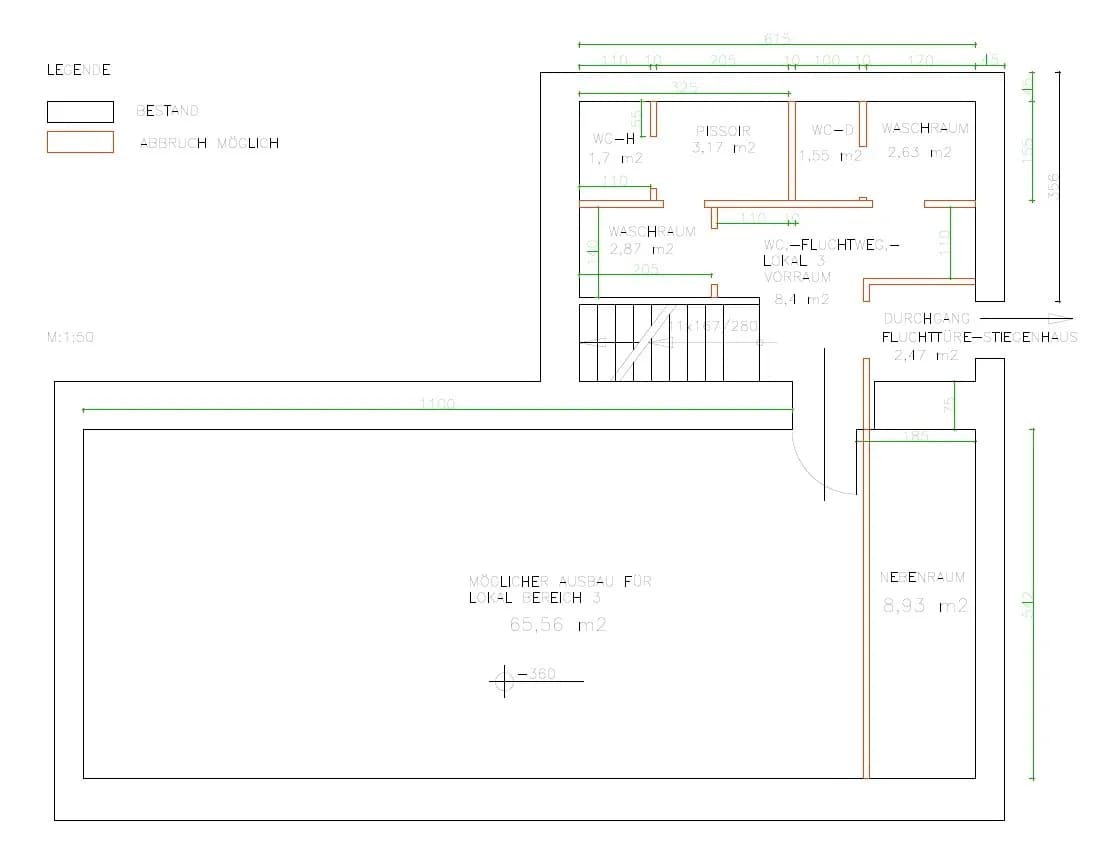 Gewerbeimmobilie mieten in Wien – 276 m², € 2.609 – Bild 13 von 13