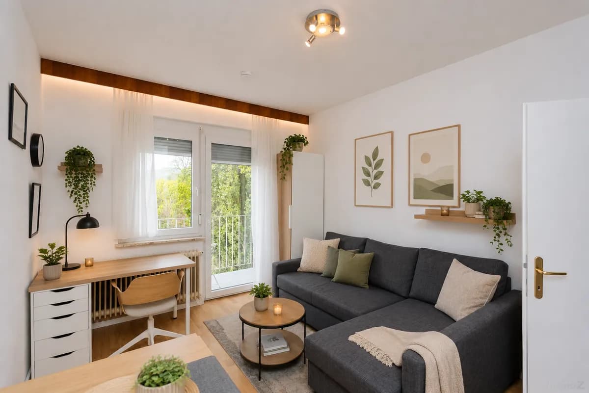 1-Zimmer-Wohnung mieten in Graz – 21 m², € 493