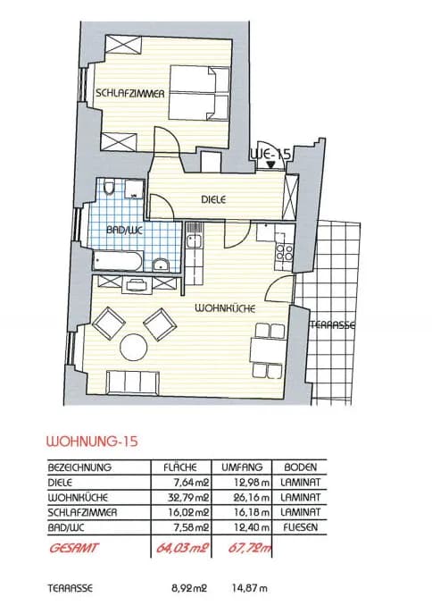 Wohnung mieten in Murtal – 64,03 m², € 864 – Bild 8 von 8