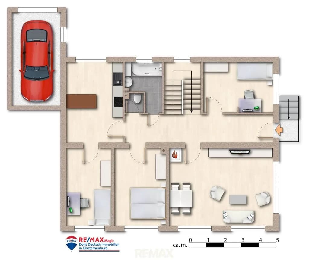 6-Zimmer-Haus kaufen in Tulln – 166 m², € 399.000 – Bild 18 von 19