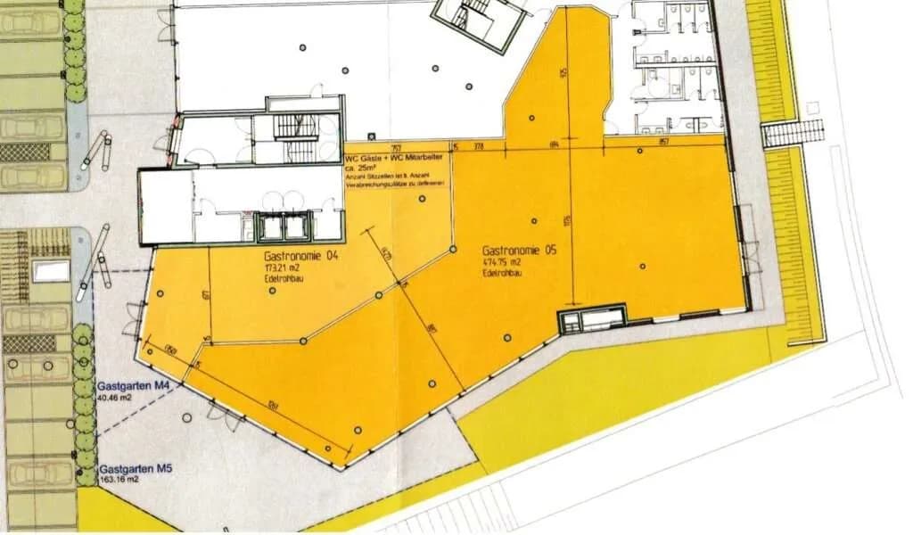 Gewerbeimmobilie mieten in Mödling – 472 m², € 10.195