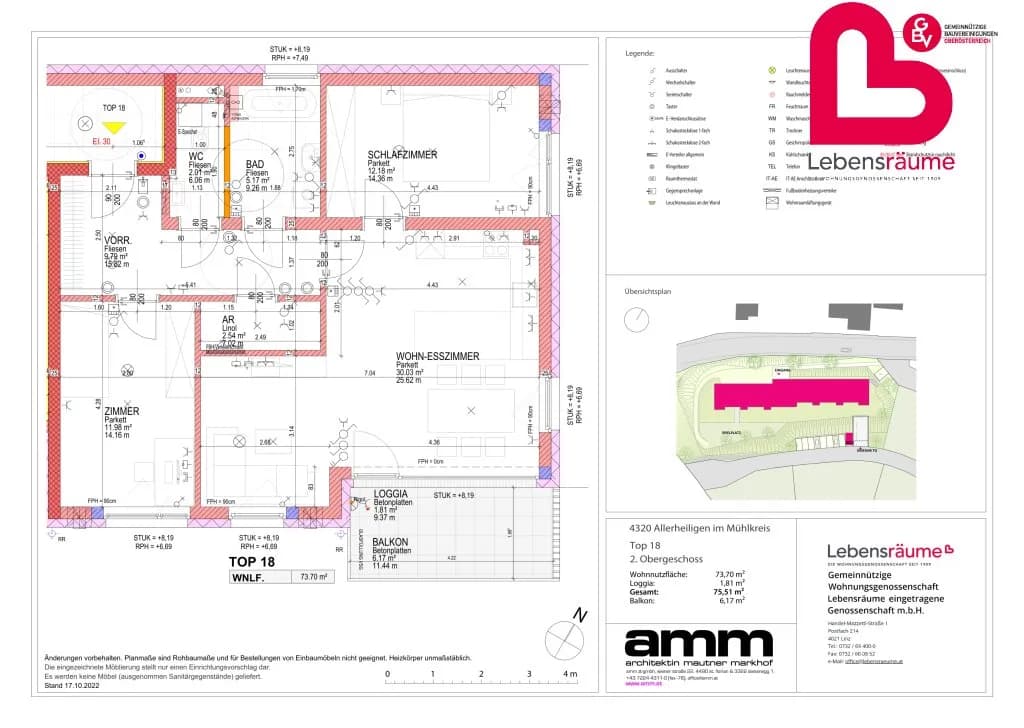 3-Zimmer-Wohnung mieten in Perg – 81,71 m², € 758 – Bild 6 von 6