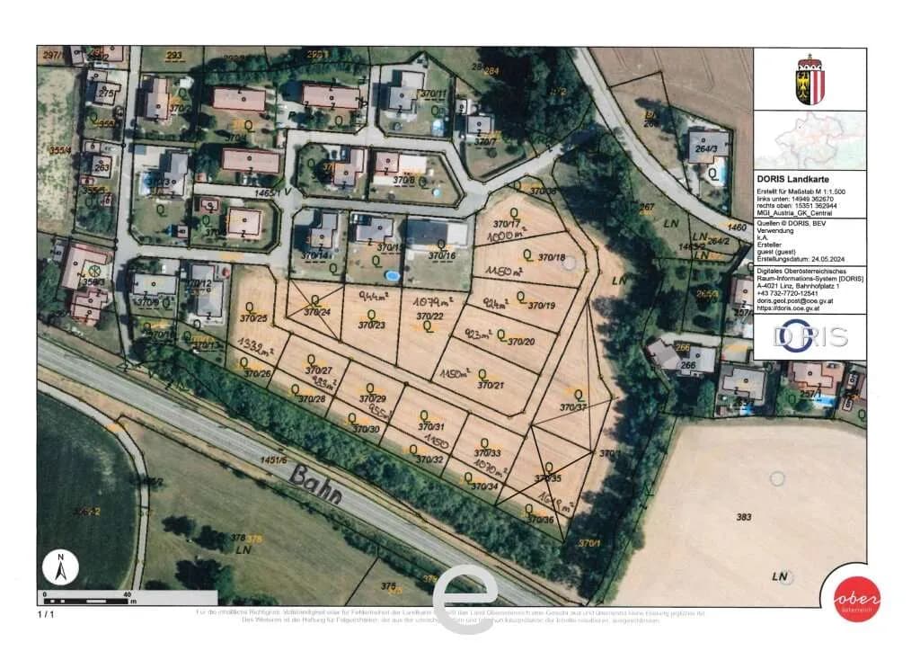 Grundstück kaufen in Schärding – 924 m², € 50.820 – Bild 5 von 6