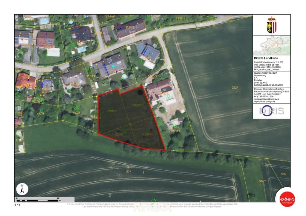 Grundstück kaufen in Urfahr-Umgebung – 1 301 m², € 299.000 – Bild 8 von 8