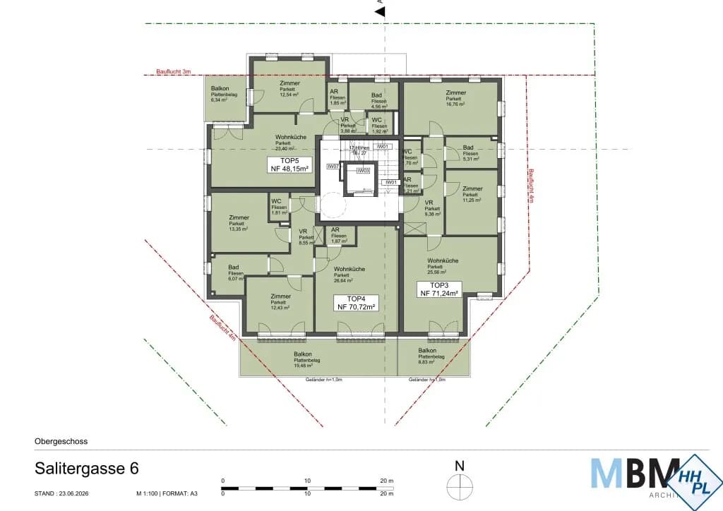 2-Zimmer-Wohnung kaufen in Mödling – 48,15 m², € 393.750 – Bild 7 von 7