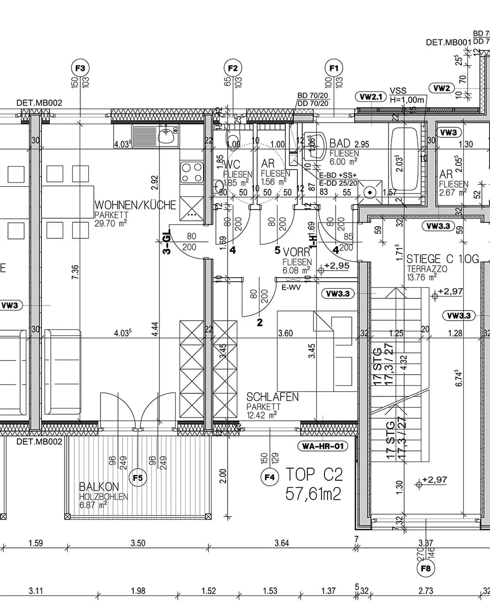 2-Zimmer-Wohnung kaufen in Weiz – 57,61 m², € 138.177 – Bild 12 von 12