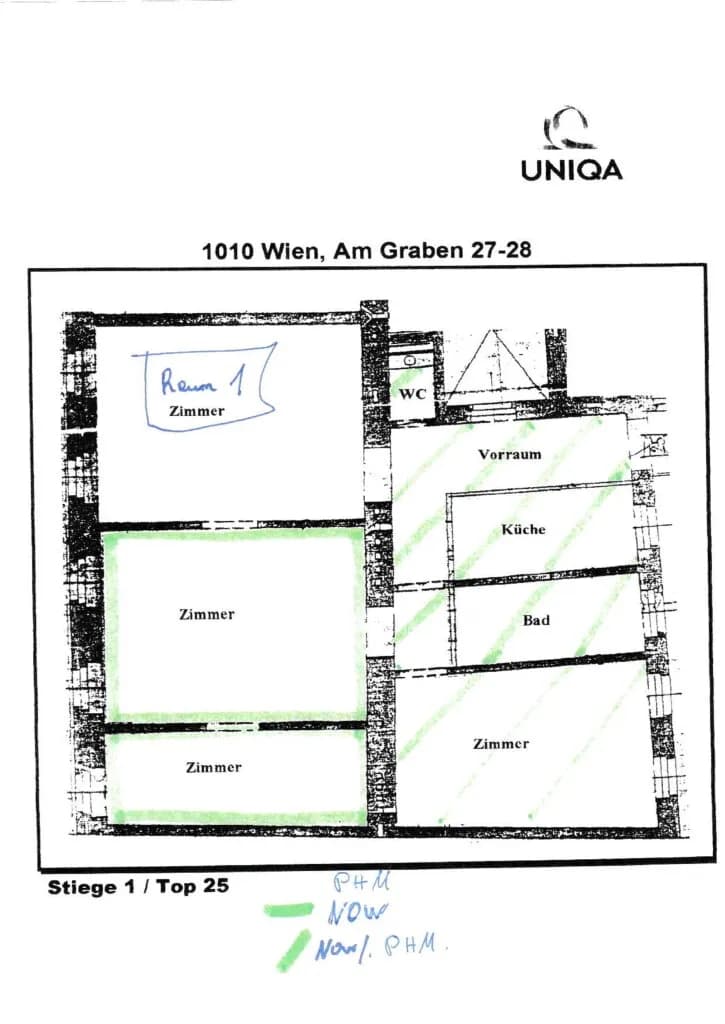 1-Zimmer-Gewerbeimmobilie mieten in Wien – 30 m², € 1.200 – Bild 6 von 6