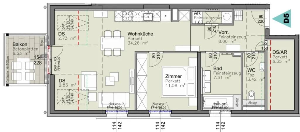 2-Zimmer-Wohnung kaufen in Wien – 72,52 m², € 359.000 – Bild 16 von 16