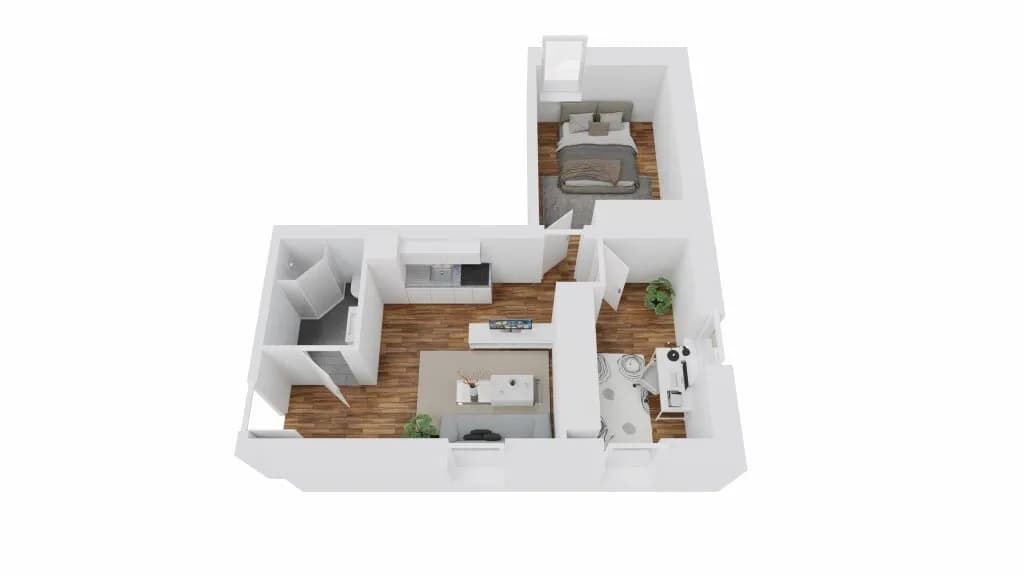 2-Zimmer-Wohnung kaufen in Sankt Pölten – 50,39 m², € 198.400 – Bild 8 von 8