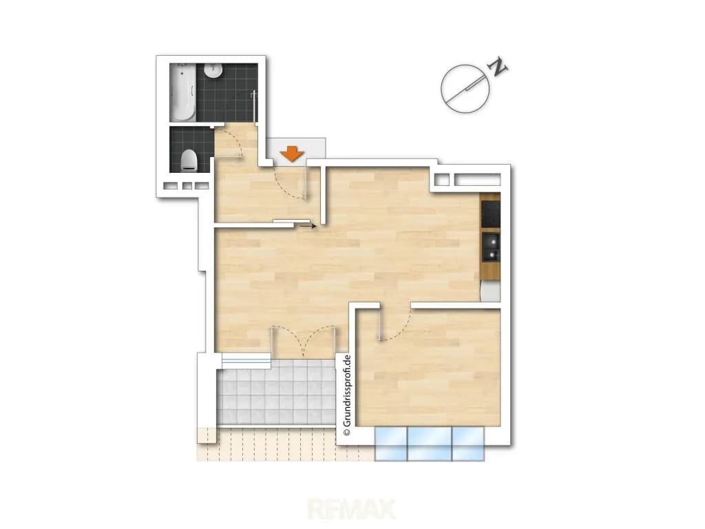 2-Zimmer-Wohnung kaufen in Wien – 54,06 m², € 450.000 – Bild 14 von 14