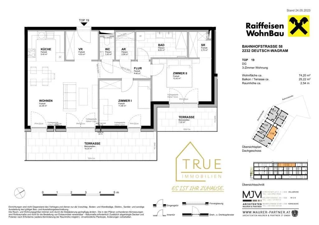 3-Zimmer-Wohnung kaufen in Gänserndorf – 74,2 m², € 399.000 – Bild 32 von 32