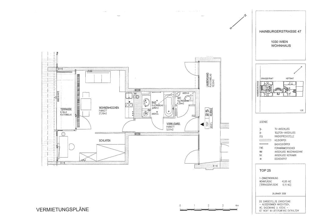 2-Zimmer-Wohnung kaufen in Wien – 44 m², € 349.000 – Bild 13 von 13