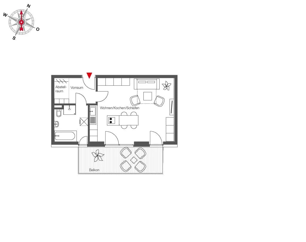 Immobilie kaufen in Salzburg Stadt – 43,9 m², € 370.000 – Bild 7 von 7