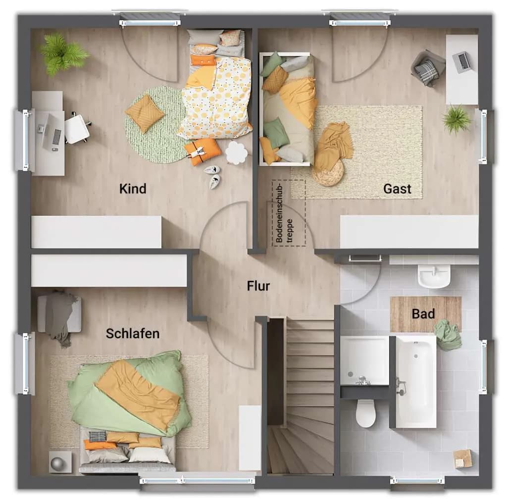 4-Zimmer-Haus kaufen in Deutschlandsberg – 126 m², € 535.900 – Bild 5 von 8