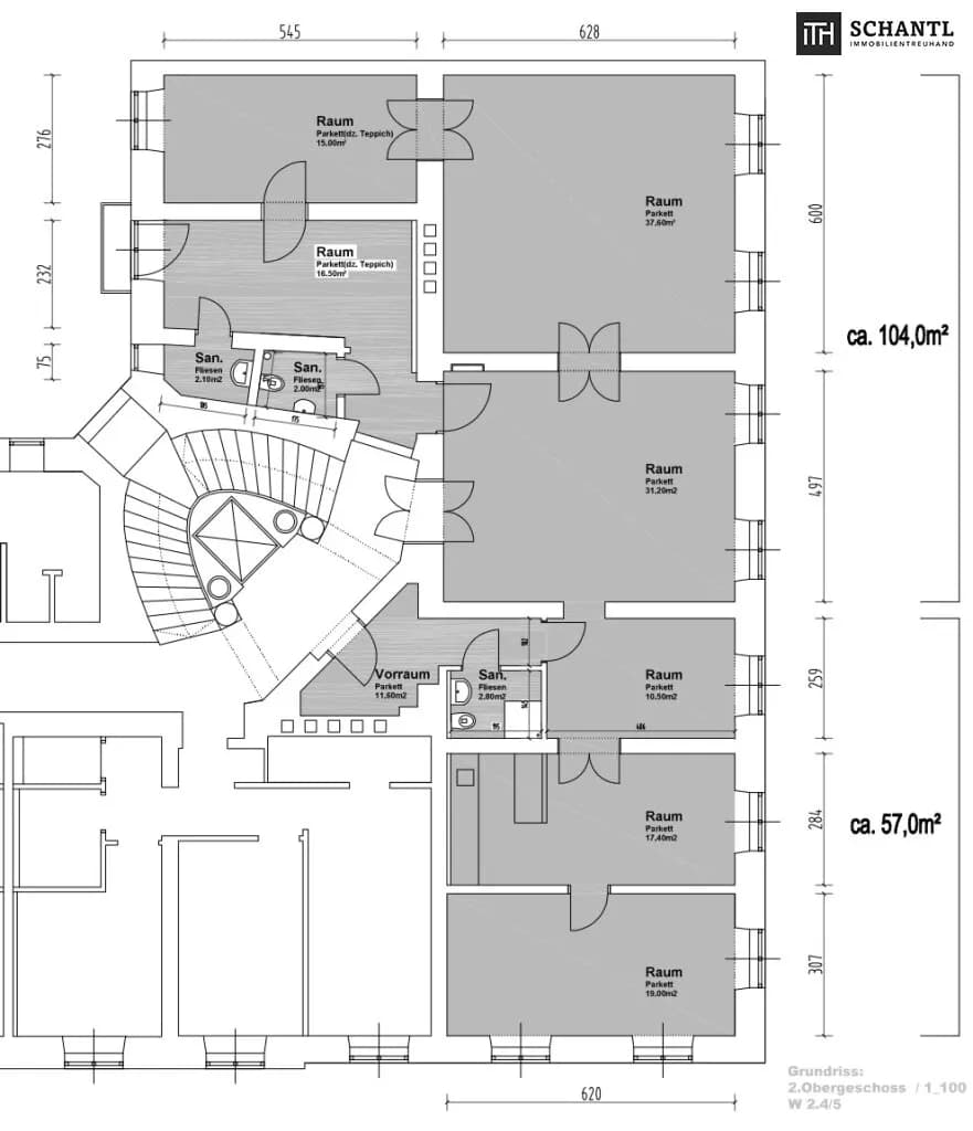 7-Zimmer-Gewerbeimmobilie mieten in Graz – 160 m², € 2.840 – Bild 13 von 15