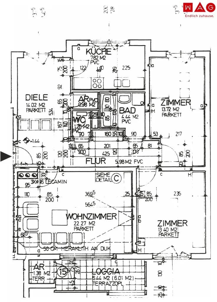 3-Zimmer-Wohnung mieten in Linz – 91,3 m², € 956 – Bild 9 von 9