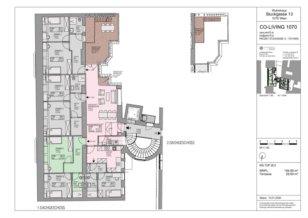 1-Zimmer-Wohnung mieten in Wien – 23,73 m², € 802 – Bild 15 von 16