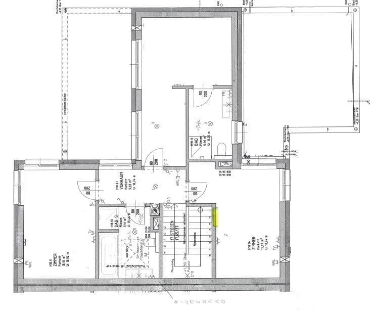 4-Zimmer-Haus mieten in Baden – 140 m², € 3.140 – Bild 11 von 12