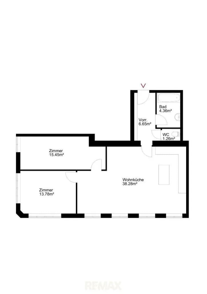 3-Zimmer-Wohnung kaufen in Wien – 82,45 m², € 299.000 – Bild 7 von 7