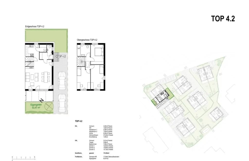 Haus kaufen in Baden – 115,58 m², € 389.000 – Bild 2 von 2