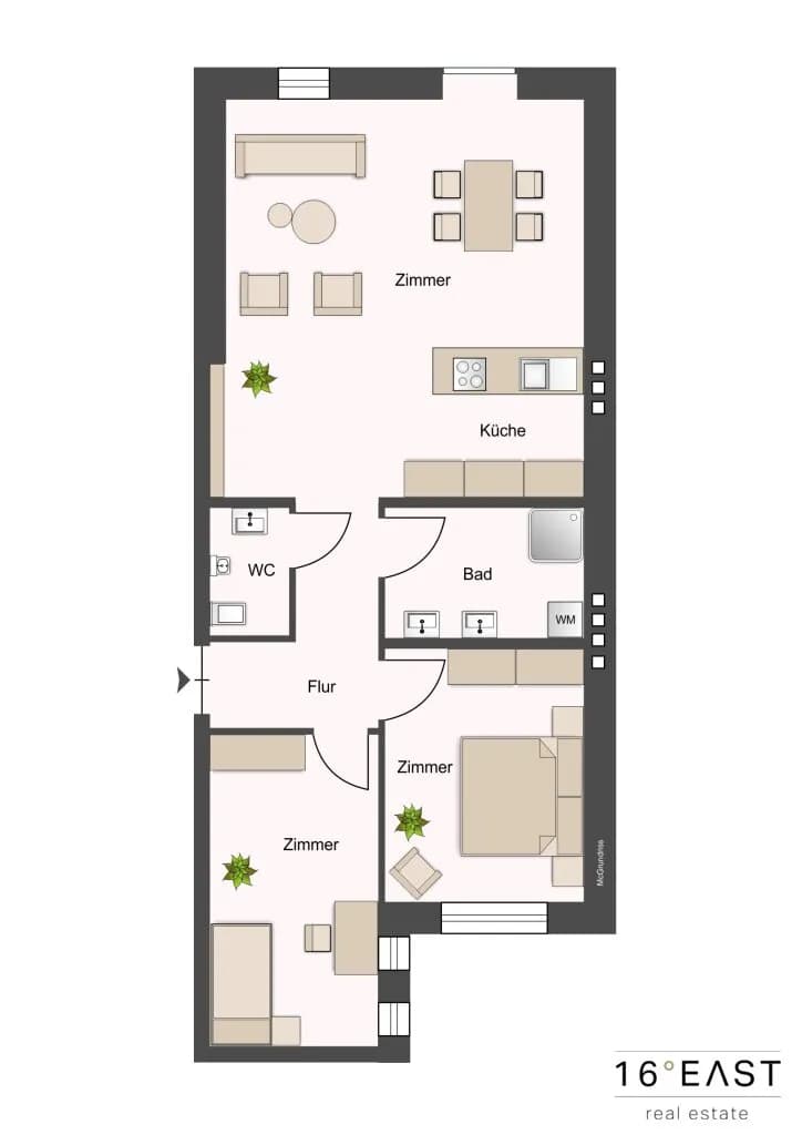 3-Zimmer-Wohnung kaufen in Wien – 64,46 m², € 429.000 – Bild 10 von 10