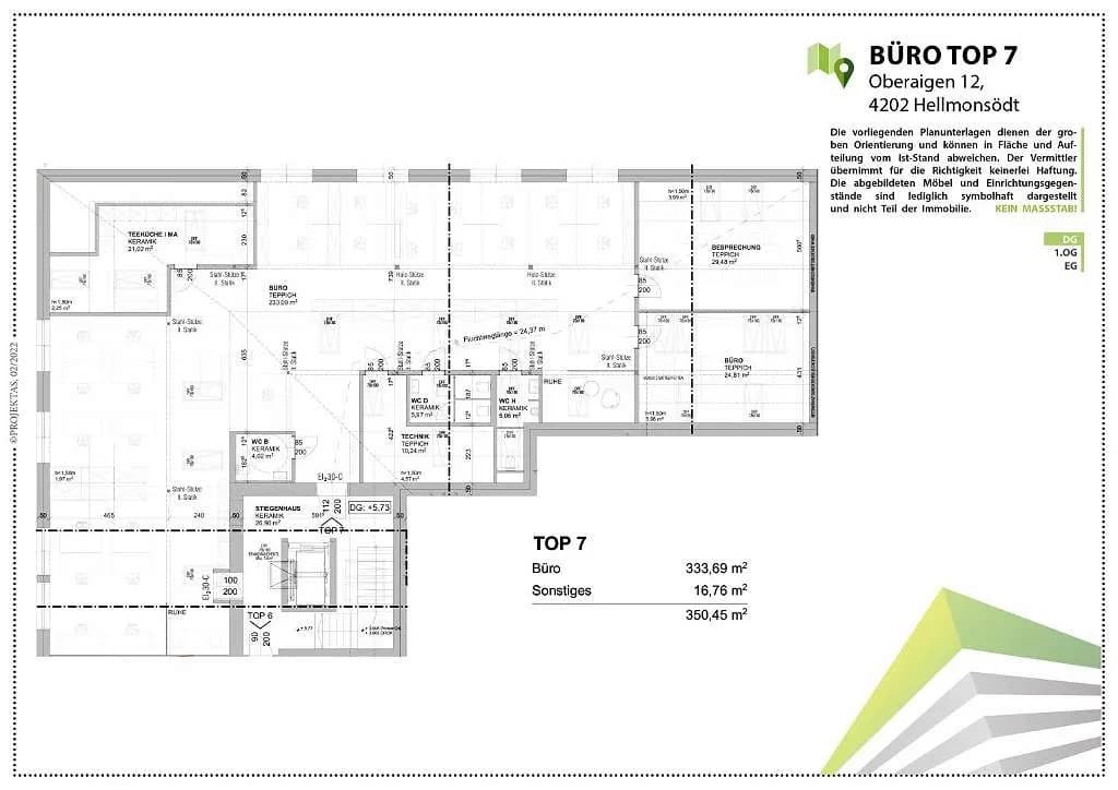 Gewerbeimmobilie mieten in Urfahr-Umgebung – 128 m², € 1.532 – Bild 12 von 13