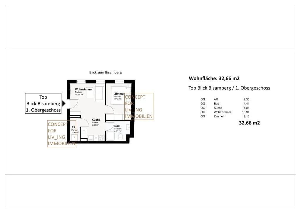 2-Zimmer-Wohnung kaufen in Wien – 32,66 m², € 198.000 – Bild 25 von 28