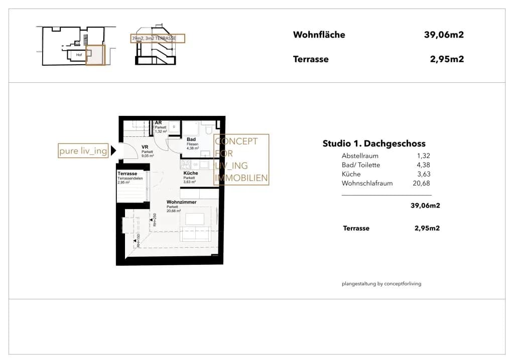 Wohnung kaufen in Wien – 39,06 m², € 230.000 – Bild 38 von 41