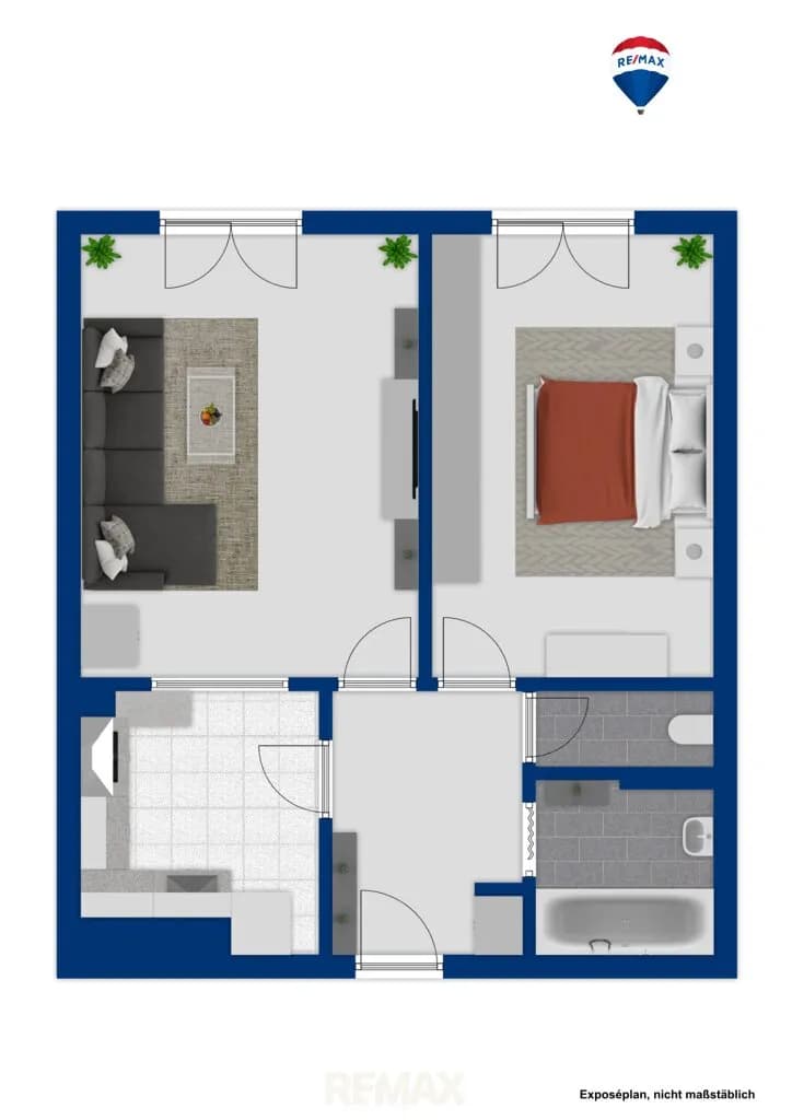 2-Zimmer-Wohnung kaufen in Graz – 51 m², € 155.000 – Bild 24 von 31