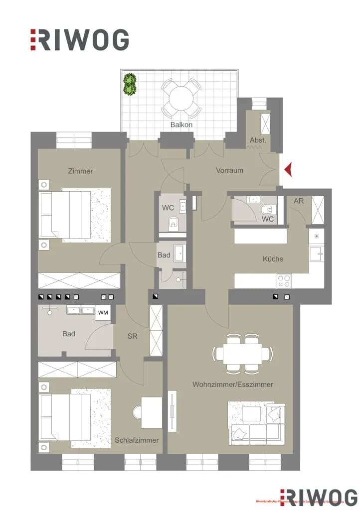 5-Zimmer-Wohnung kaufen in Wien – 89,75 m², € 399.000 – Bild 38 von 39
