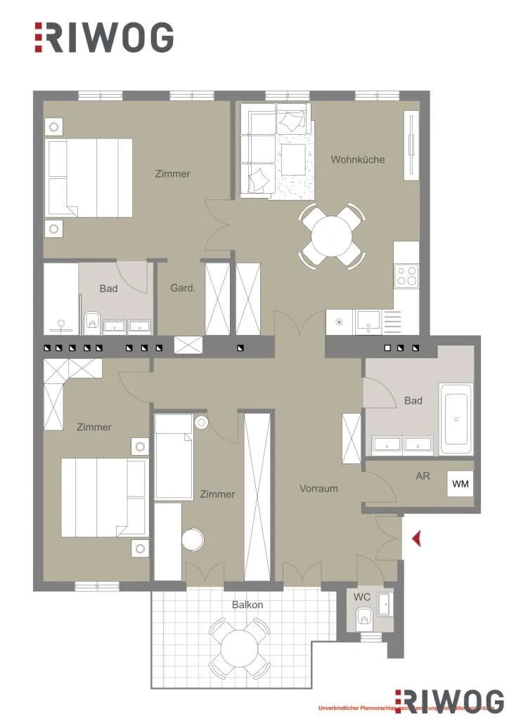 4-Zimmer-Wohnung kaufen in Wien – 93,95 m², € 459.000 – Bild 40 von 41