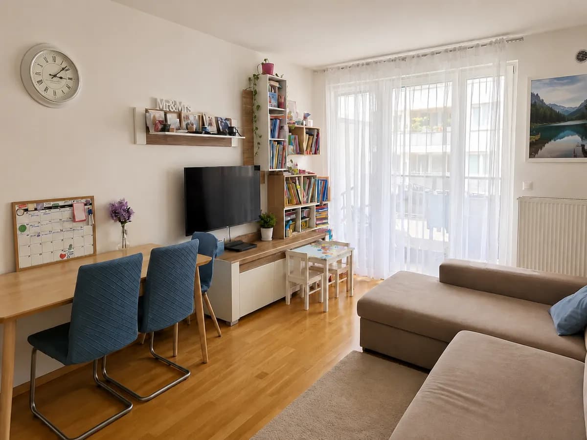 2-Zimmer-Wohnung mieten in Wien – 45 m², € 1.250 – Bild 2 von 6