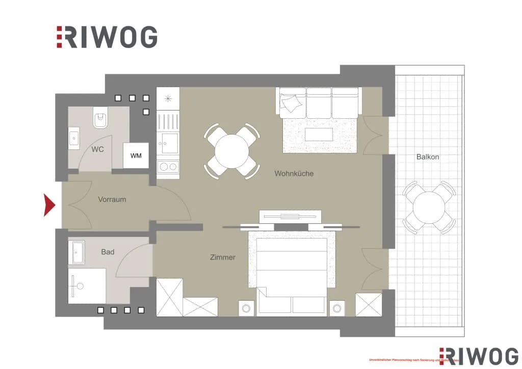 2-Zimmer-Wohnung kaufen in Wien – 37,4 m², € 179.000 – Bild 31 von 32