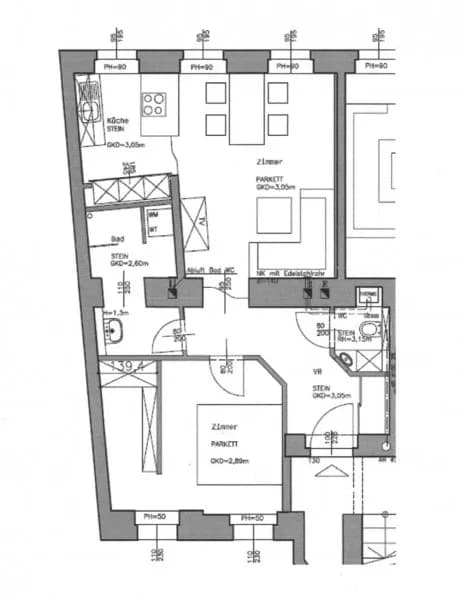 2-Zimmer-Wohnung mieten in Wien – 57,1 m², € 1.199 – Bild 9 von 9