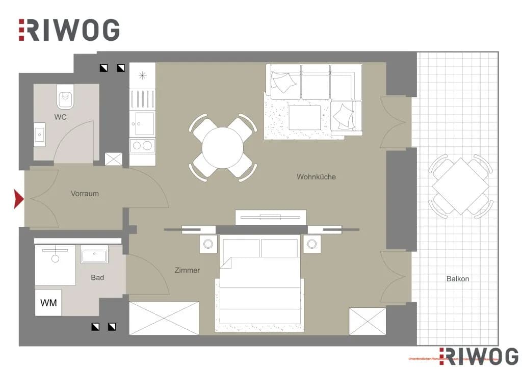 2-Zimmer-Wohnung kaufen in Wien – 33,79 m², € 159.000 – Bild 30 von 31