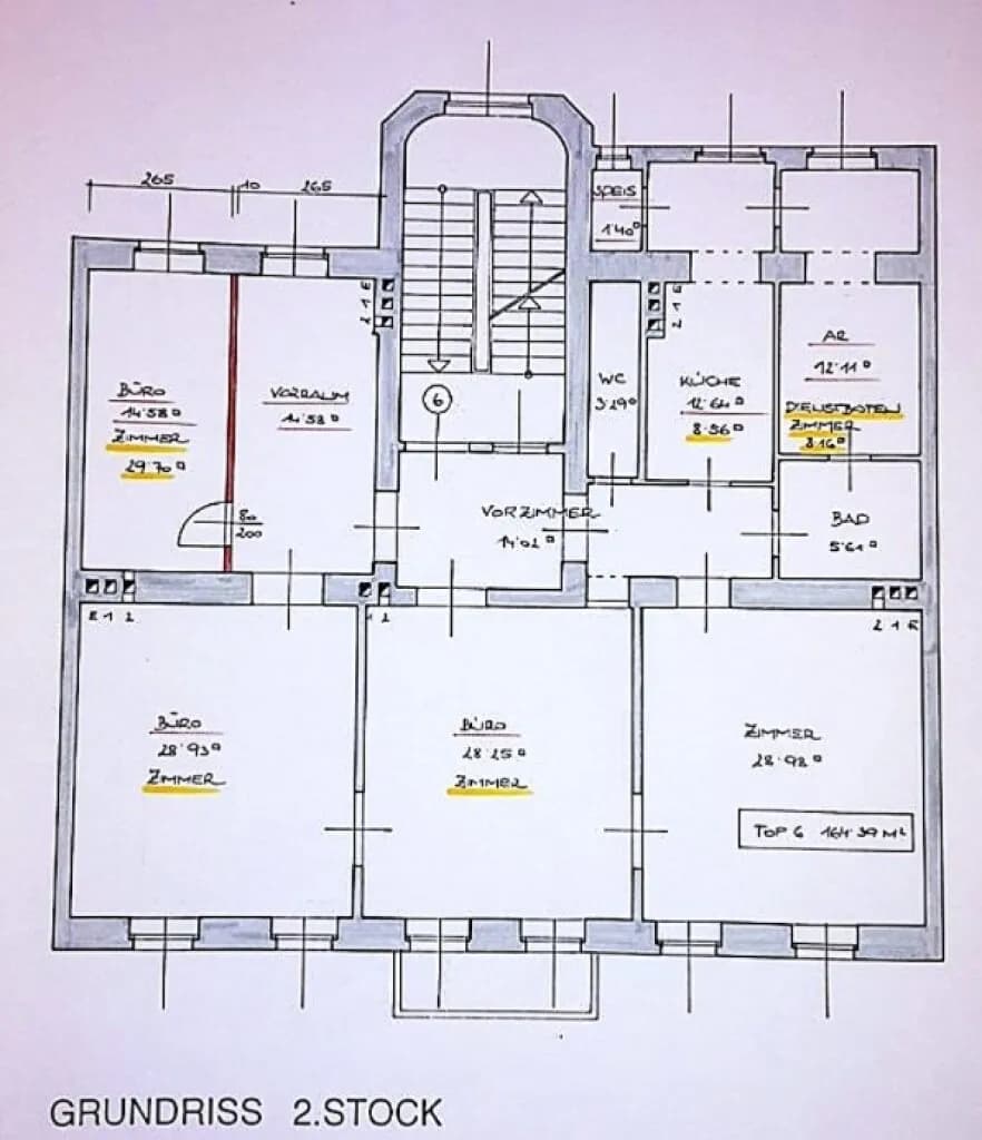 5-Zimmer-Wohnung mieten in Wien – 164 m², € 2.377 – Bild 14 von 14