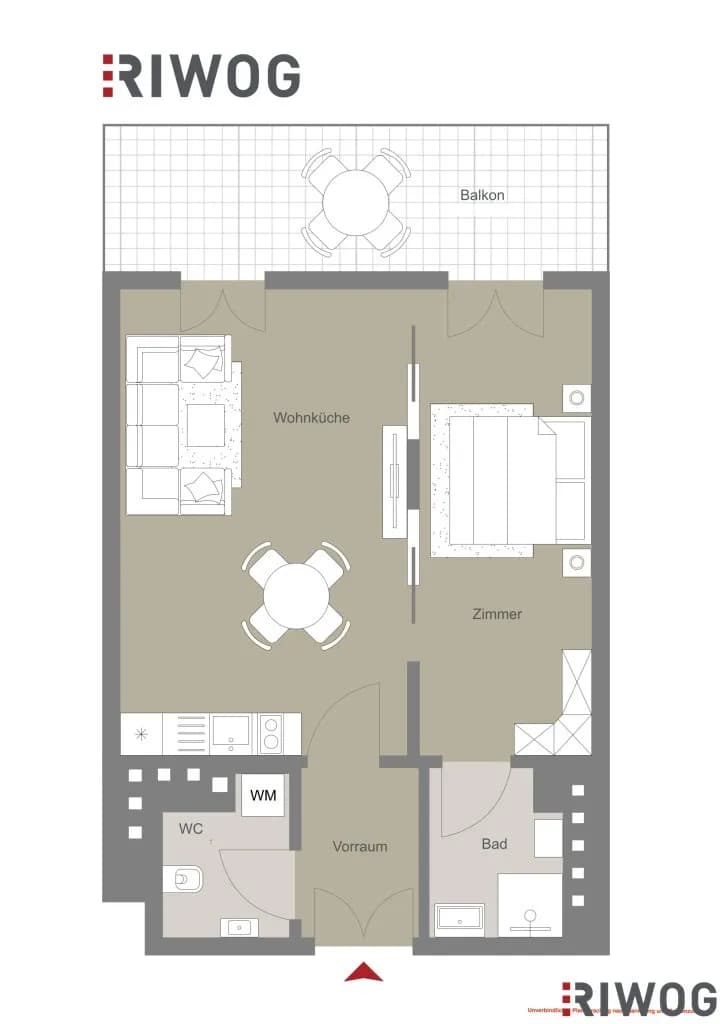 2-Zimmer-Wohnung kaufen in Wien – 35,8 m², € 189.000 – Bild 26 von 27
