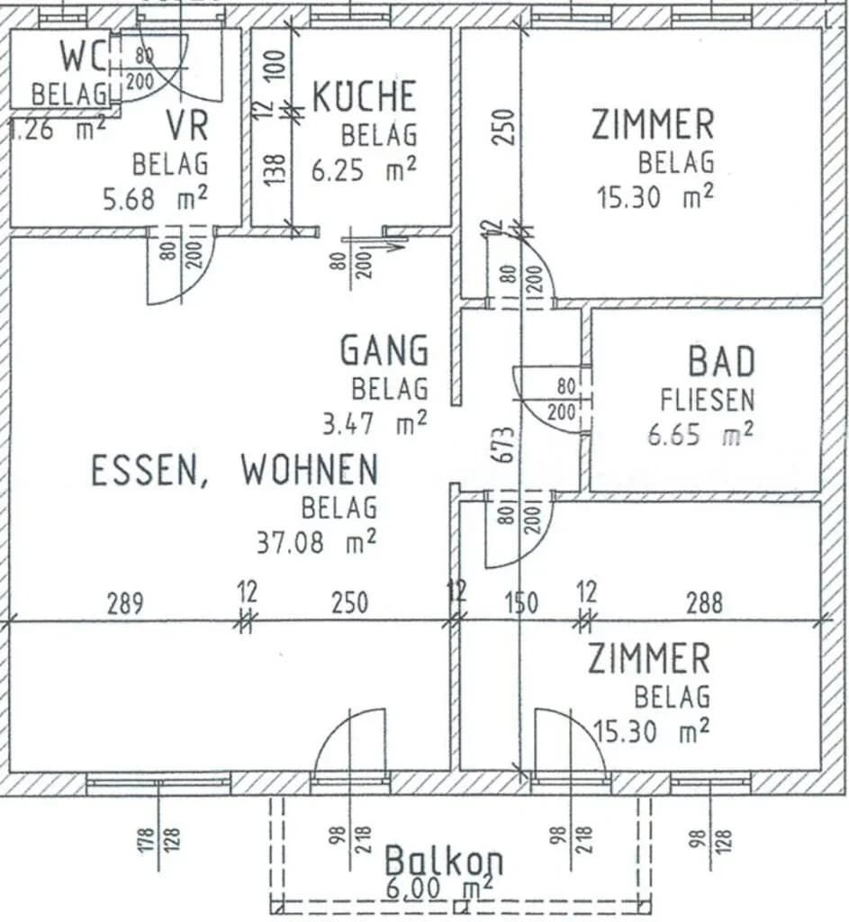 3-Zimmer-Wohnung mieten in Jennersdorf – 91 m², € 770 – Bild 2 von 12