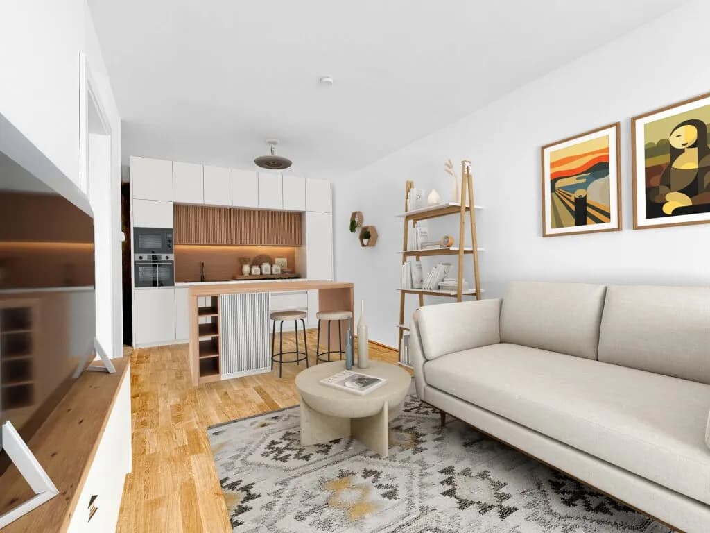 2-Zimmer-Wohnung kaufen in Wien – 43,87 m², € 316.697