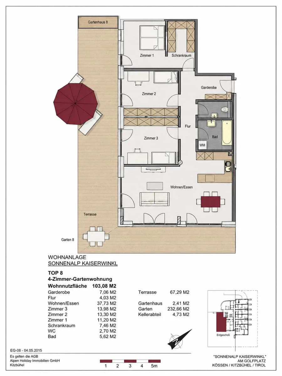 4-Zimmer-Wohnung kaufen in Kitzbühel – 103 m², € 685.000 – Bild 10 von 10