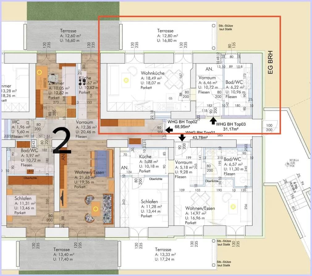 1-Zimmer-Wohnung kaufen in Südoststeiermark – 31,17 m², € 120.048 – Bild 2 von 12