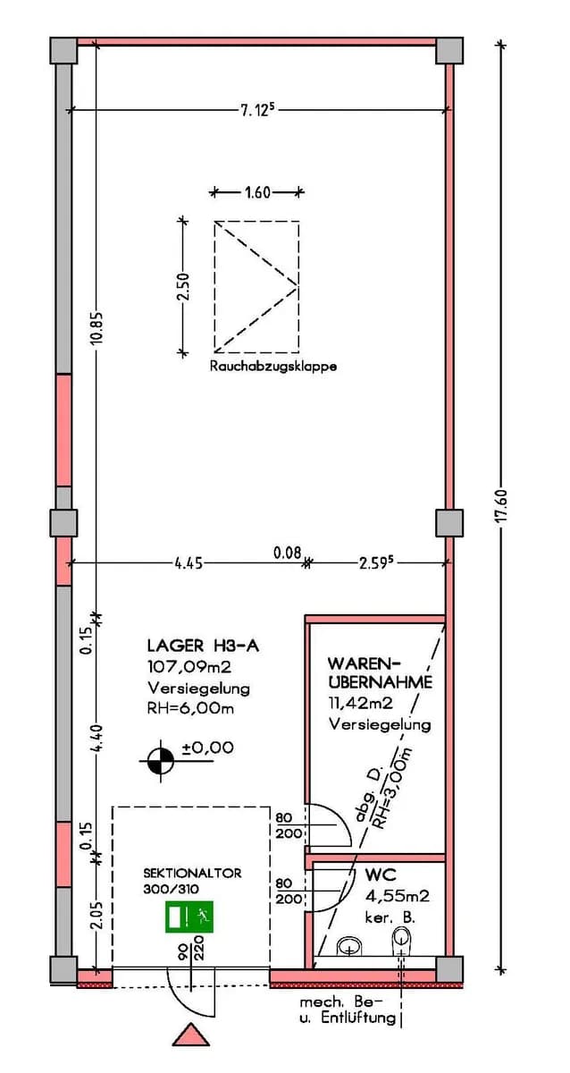 Gewerbeimmobilie mieten in Wien – 125 m², € 1.725 – Bild 7 von 7