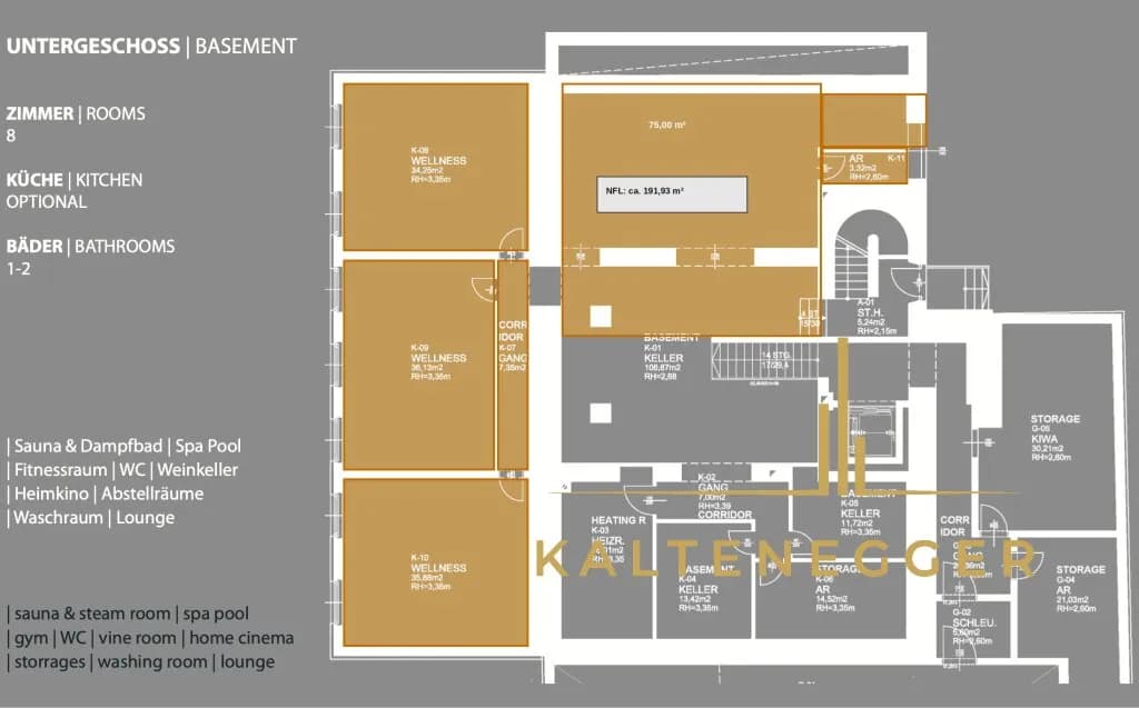 16-Zimmer-Wohnung mieten in Wien – 686 m² – Bild 12 von 15
