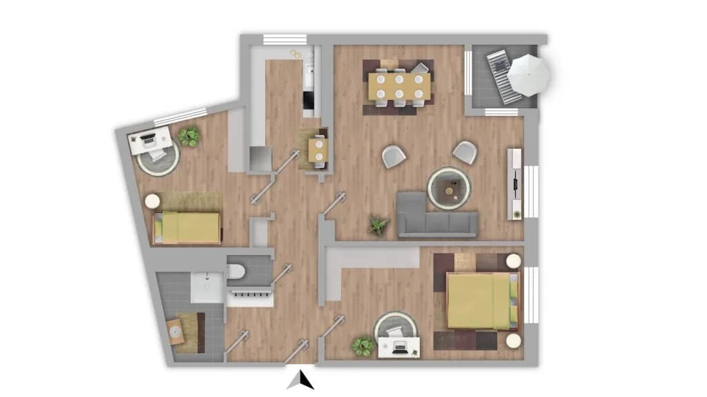 3-Zimmer-Wohnung kaufen in Wien – 74,3 m², € 385.000 – Bild 19 von 19