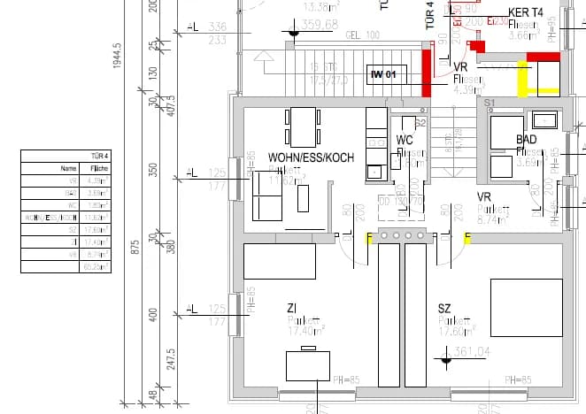 3-Zimmer-Wohnung mieten in Graz – 68,37 m², € 931 – Bild 12 von 37