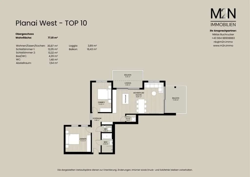 3-Zimmer-Wohnung kaufen in Liezen – 77,81 m², € 1.031.000 – Bild 5 von 5