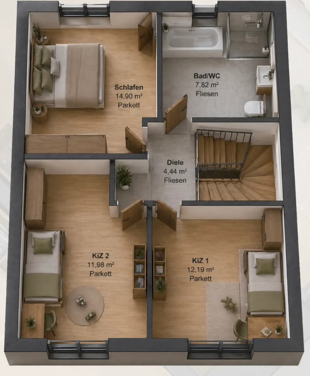 4-Zimmer-Haus kaufen in Leibnitz – 100 m², € 375.000 – Bild 4 von 6