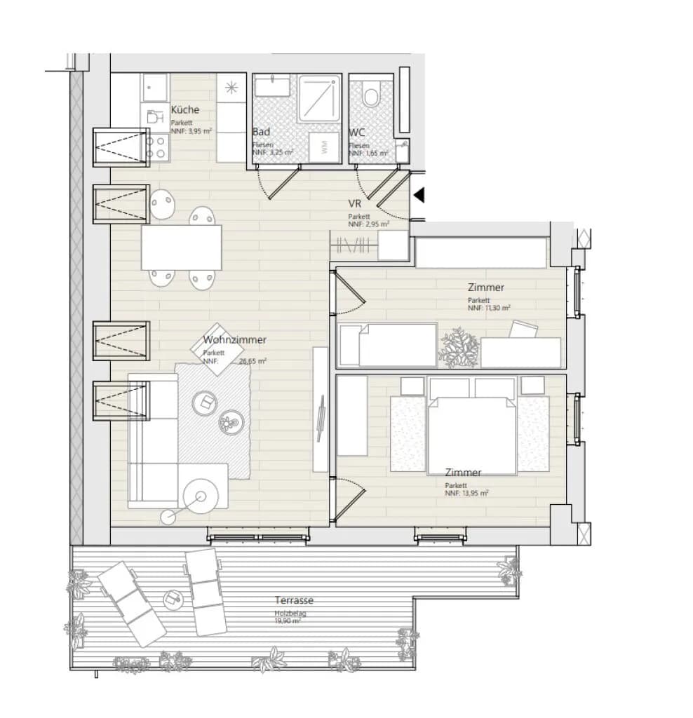 3-Zimmer-Wohnung kaufen in Wien – 72,7 m², € 680.000 – Bild 26 von 26