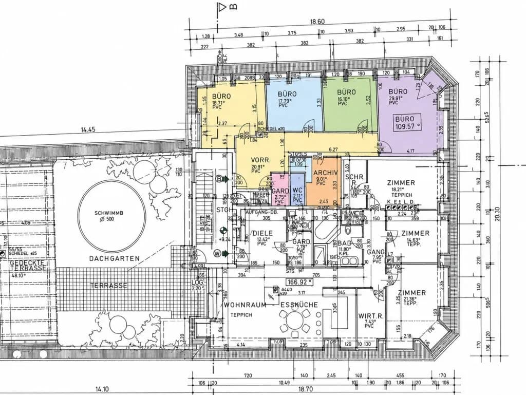 4-Zimmer-Gewerbeimmobilie mieten in Sankt Pölten – 109 m², € 1.166 – Bild 12 von 12