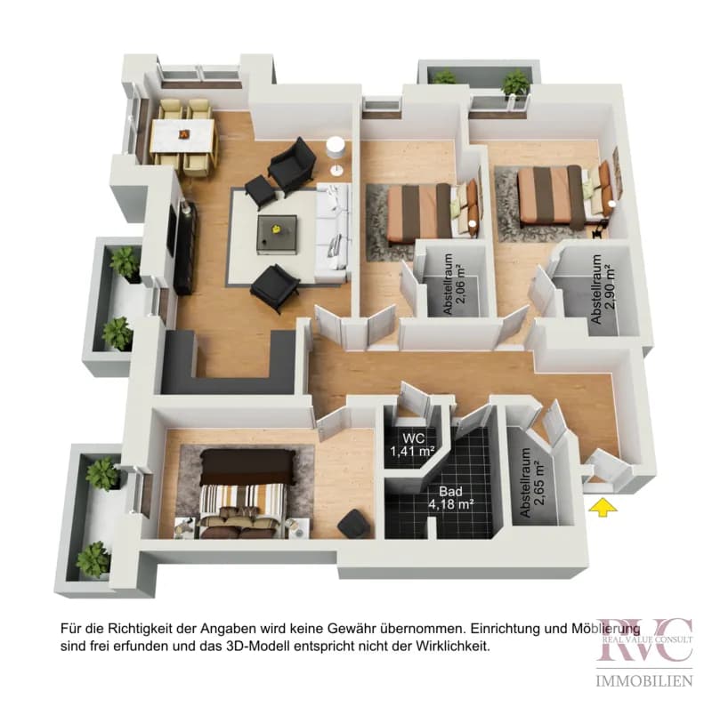 4-Zimmer-Wohnung kaufen in Kitzbühel – 88,18 m², € 320.000 – Bild 3 von 21